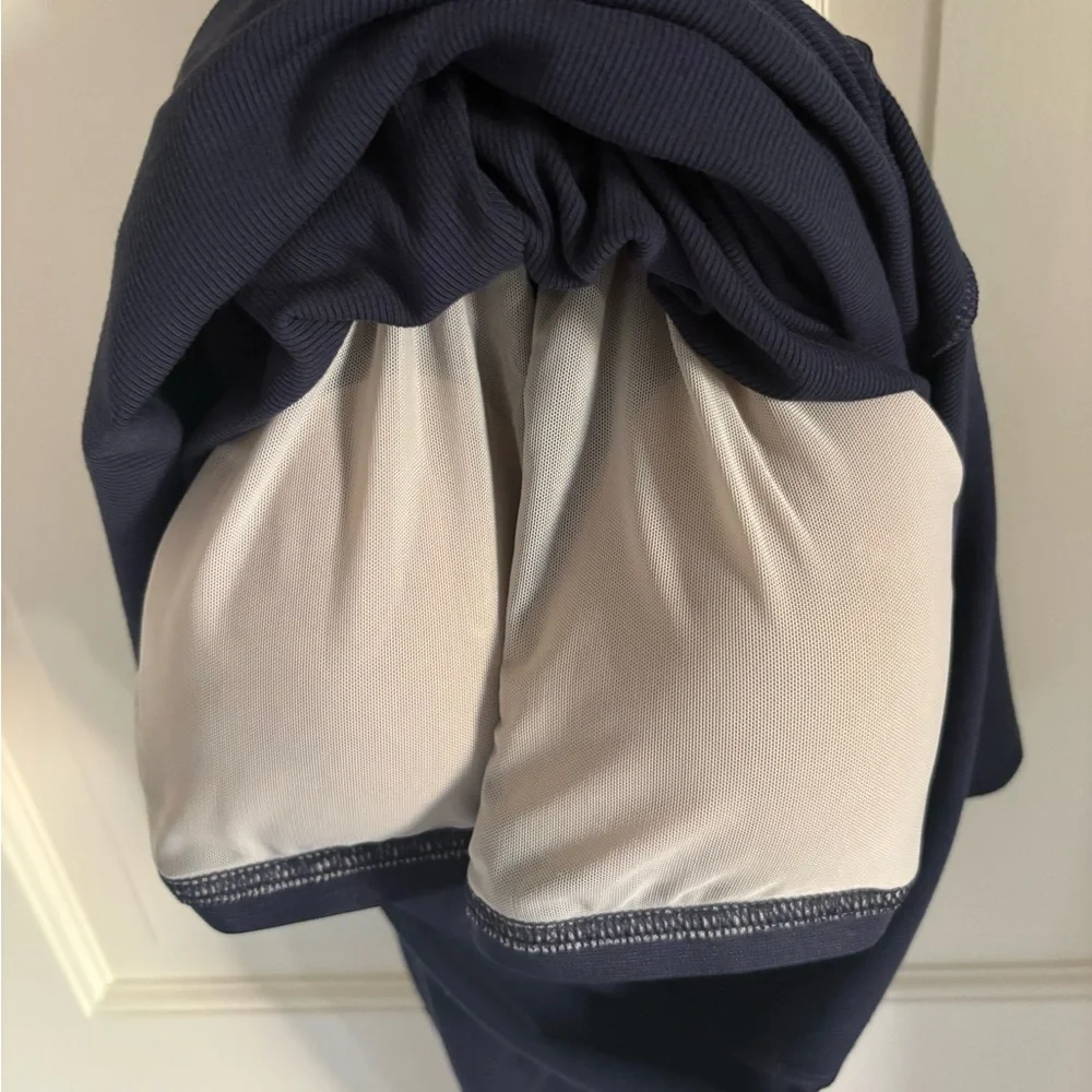 Athleta Sleeveless Navy Midi Tank Dress - Picture 6 of 8